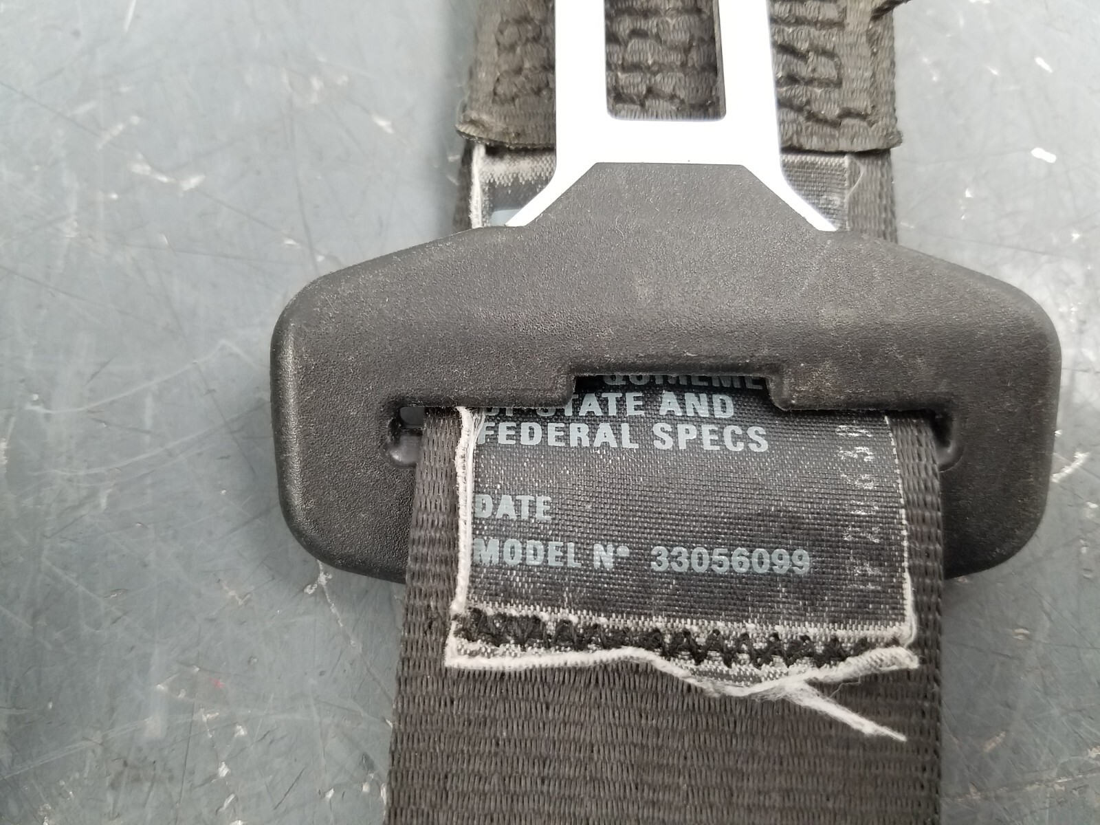 2007 Ferrari F430 Left Driver Seat Belt - Locked #1338 L2