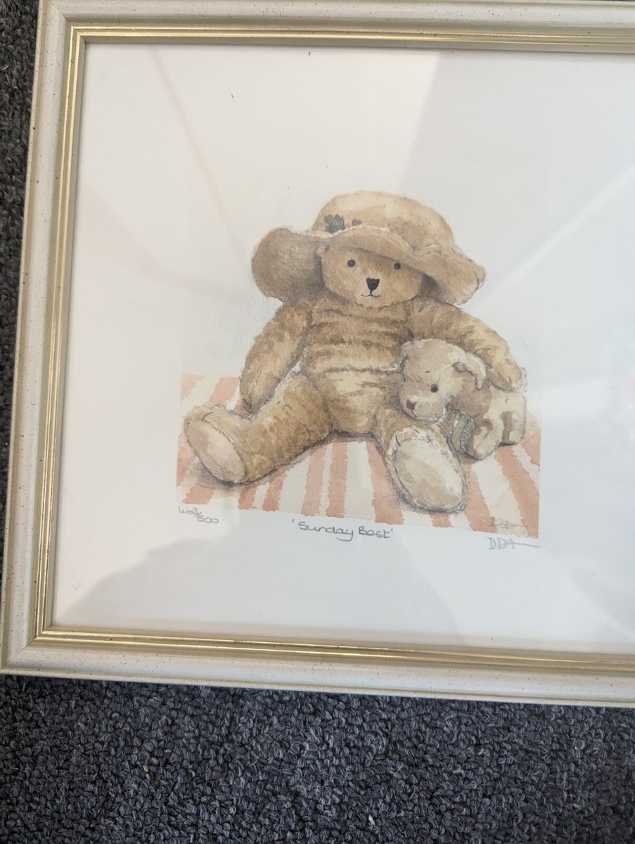 DEBORAH ASHFORTH HEWITT THE BEAR 5 LIMITED EDITION SIGNED PRINTS 9