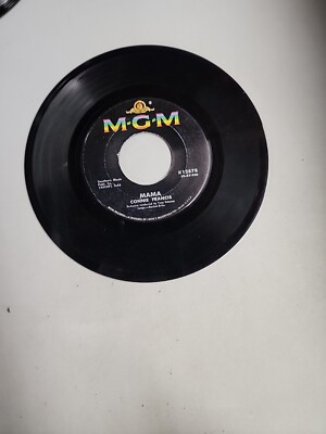 Connie Francis - Mama - MGM (45RPM 7”)(AA70) | eBay