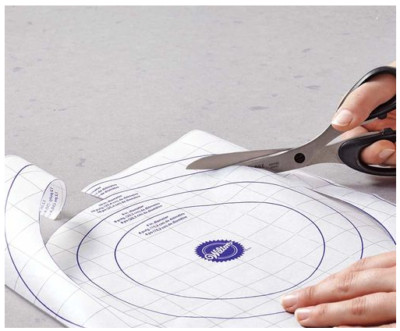 Wilton Correct Cut bedrucktes Backpapier, Backpapier (30,4cm x 9,14cm)