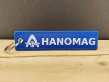 Hanomag Rheinstahlbogen Oldtimer Traktor Schlüsselanhänger gewebt Schlepper NEU