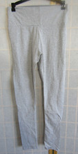 NIB Ambiance Heather Gray Cotton/Spandex Leggings Pants Women's Size M