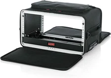 Gator Cases GR-RACKBAG-4UW Lightweight Rack Bag W/ Tow Handle And Wheels - 4U