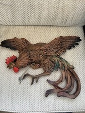 Rare Bossons Fraser Art Large Fighting Cock,Produced From 1974 To 1976.