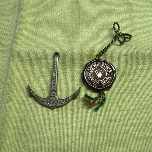 Vintage Rolex Submariner 200m/660ft anchor + Red Frog feet Tag For 1680;1665….
