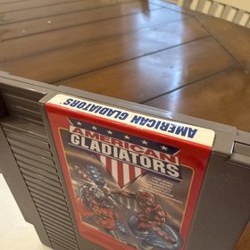 American Gladiators NES Game Clean Label Loose Tested
