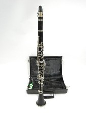 Vintage Normandy 4 Wooden Bb Clarinet With Case  Mouthpiece