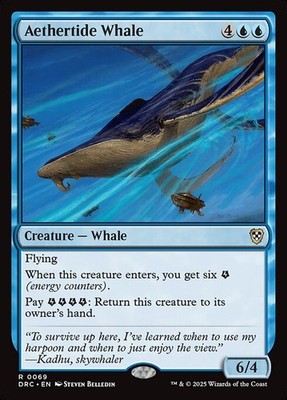 Aethertide Whale 69 R Normal DRC MTG NM