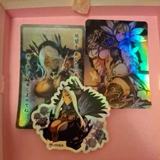 Fire Emblem Awakening Aversa Holographic Sticker 3X3IN lot X3