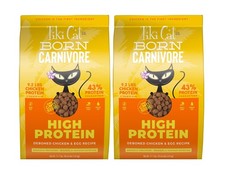 Tiki Cat Born Carnivore High Protein,Deboned Chicken Egg,Grain-Free Baked K...