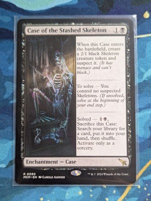 MTG Case of the Stashed Skeleton - NM - Murders at Karlov Manor
