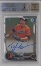 2016 Bowman Chrome Prospect Trey Mancini #CPA-TM BGS 9 MINT Auto 8p8