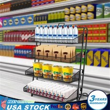 Retail Display Market Shelf Large 4Layer Potato Chip Displays Stand Grocery Rack