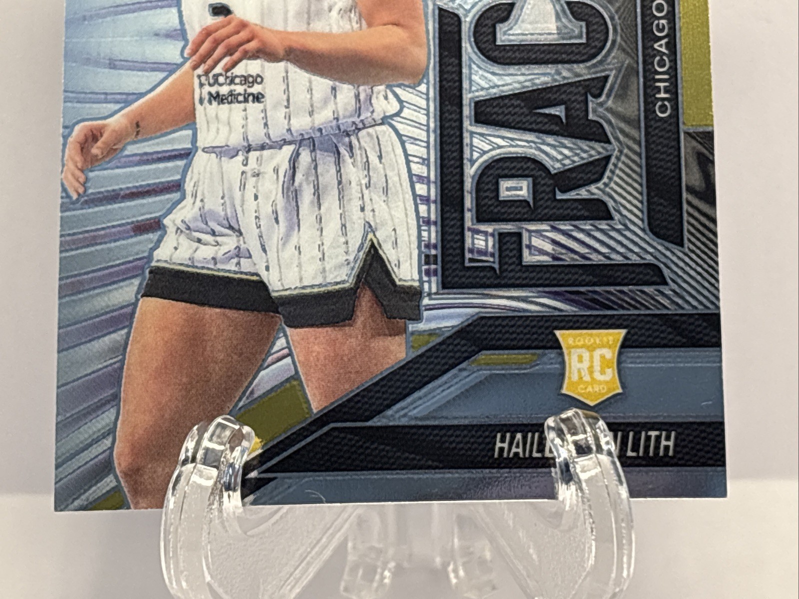 2025 Panini Prizm WNBA Hailey Van Lith Fractal RC Chicago Sky #15 thumbnail 3