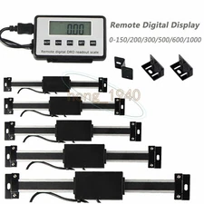 DRO Digital Readout Linear Scale Magnet Remote LCD Display CNC Milling Lathe