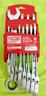 Hyper Tough 12-Piece SAE Flex Head Ratchet Wrench Tool Set, Hand Tools 623084