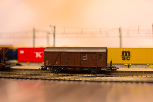 Roco 67773 DB gedeckter Güterwagen H0 | Zustand: Używany