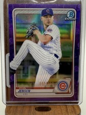 2020 Bowman Draft #BD-9 Ryan Jensen Chrome Purple #/250