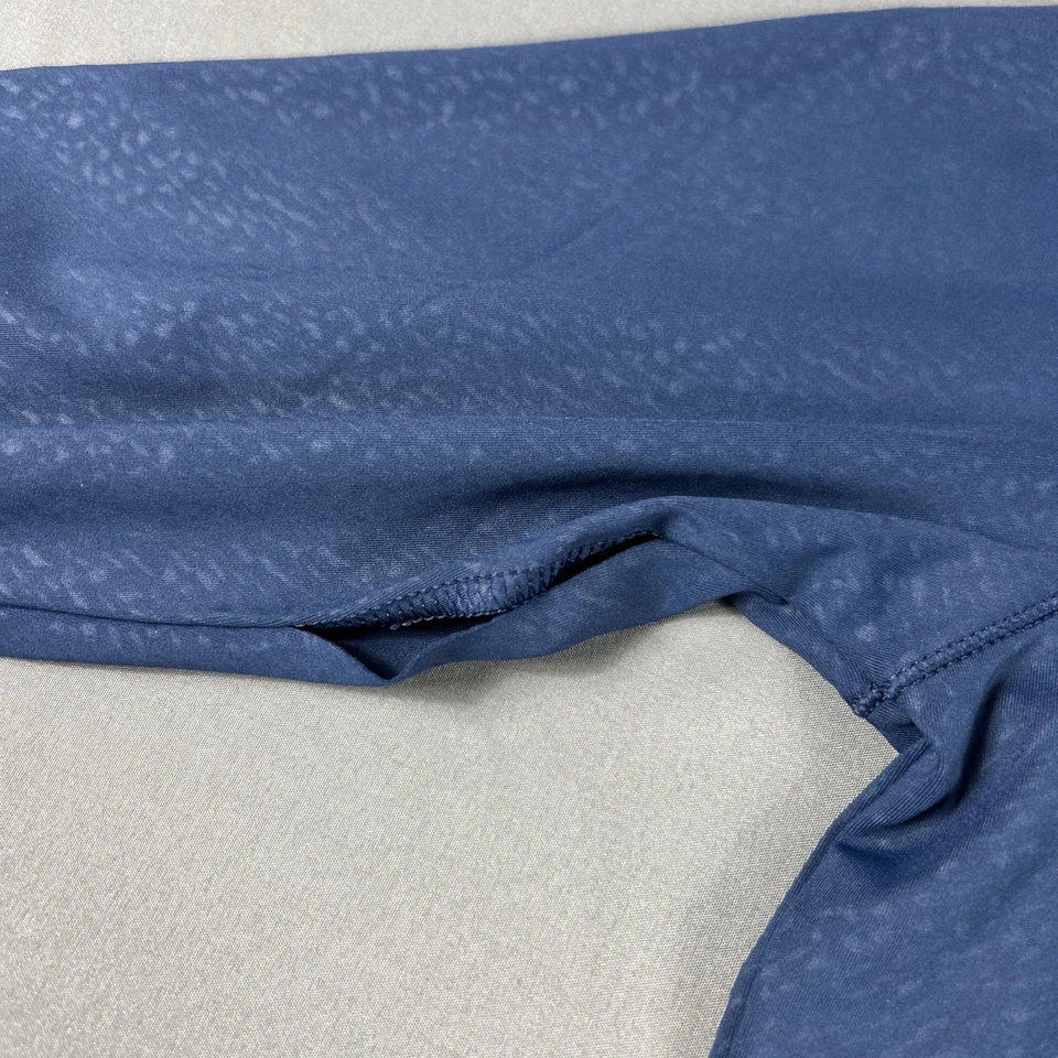 Pullover de golf FootJoy para mujer en relieve 1/4 cremallera pequeño azul marino nuevo con etiquetas precio de venta sugerido por el fabricante 115 USD LEER DEFECTUOSO Foto 3 de 4