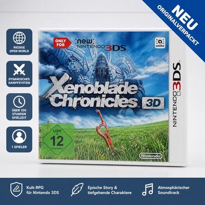 RPG Open World New Nintendo 3DS Spiel   Xenoblade Chronicles 3D NEU