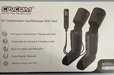 CINCOM Leg Massager  Upgraded Foot Calf Thigh Massager with Heat and Compression