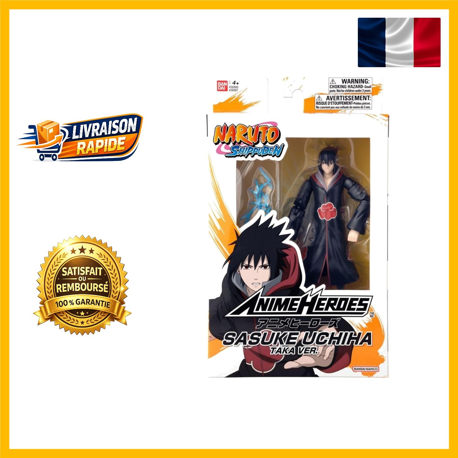Figurine Sasuke Taka 17 cm jouet articulé et objet de collection manga