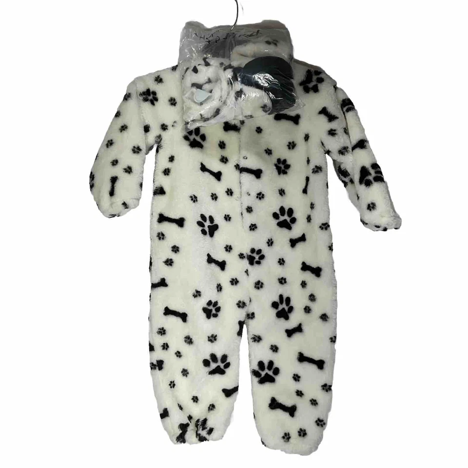 Dalmation Plush Puppy Costume Toddler 2-4T Living Fiction NWOT - Image 2 of 4