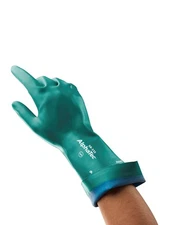 Ansell AlphaTec 58-335 Nitrile Heavy Duty Chemical Immersion Glove, Chemical Res