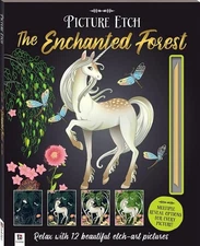 Picture Etch: The Enchanted Forest by unknown author (paperback)