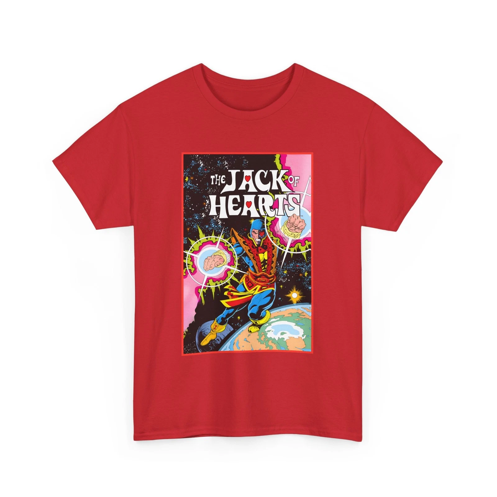 Jack of Hearts T-Shirt - Marvel Comics - Avengers - She-Hulk Beau - Zero Fluid