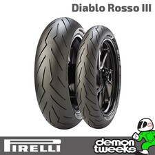 Pirelli Diablo Rosso III Single 180/55ZR17M/CTL (73W) TL Rear Tyre 1805517