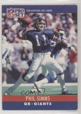 1990 Pro Set Phil Simms #230 5wg