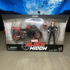 Marvel Legends Series     Black Widow Motorcycle     Hasbro Rider Series
