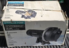 EVERBILT 2HP Heavy Duty Lawn Sprinkler Pump E...