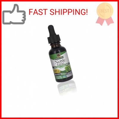 Nature's Answer Nettle Leaf 1oz Extract | Prostate Suppot | Concentrated Dark Gr