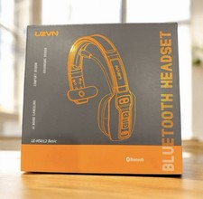 LEVN Bluetooth Headset LE-HS012 Basic AI Noise Cancelling Mic Open Box