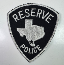 Reserve Police Texas Patch Z3