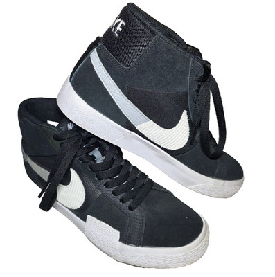 Nike SB Zoom Blazer Mid Premium Mosaic Pack   Men s Size 5.5 | Black & Wolf Gray
