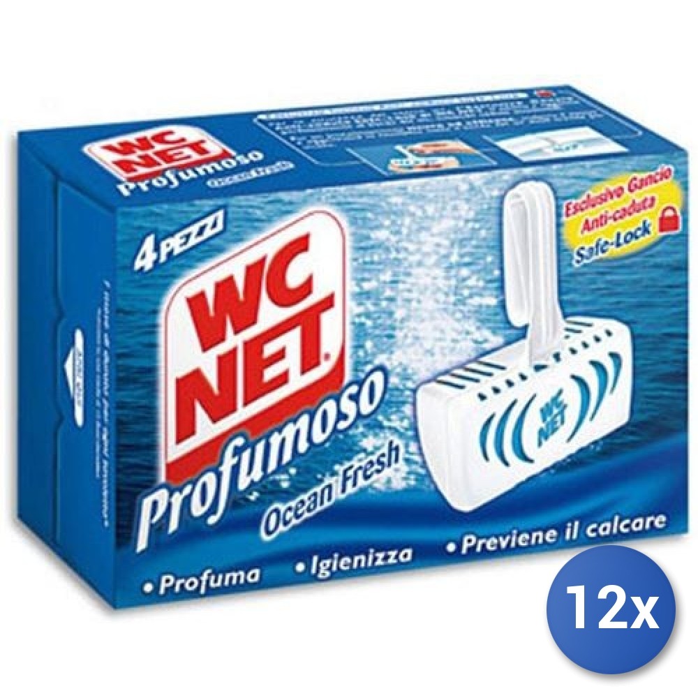 Bundle 12x WC Net Tavoletta Solida 3Effect Ocean - Offerta Risparmio