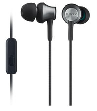 Sony MDR-EX650AP Closed Dynamic In-Ear Headphones w/ Mic Brass Black Japan