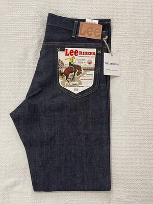 Lee ARCHIVES Riders 101-Z 1954 W33L34 Selvedge Rigid Jeans Made in Japan