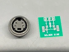 10 Pcs Replacement S-Video Mount Sockets Female & 10 PCB Boards