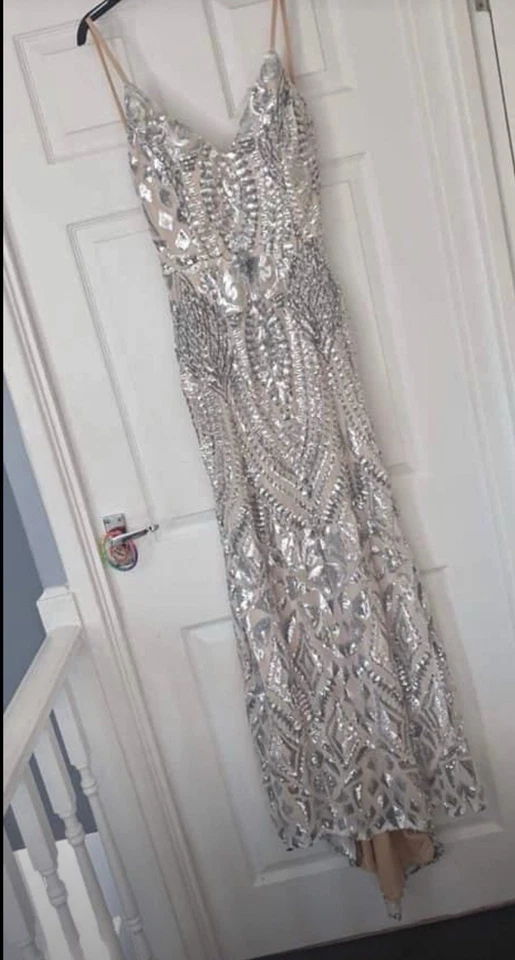 Pink Boutique Nazz Collection Evening Ballgown Prom Christmas Party Dress Sz 12 - Image 2 of 4