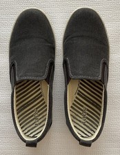 Taos Dandy Women's Slip-On Sneaker Size 8M Charcoal-Wash Canvas