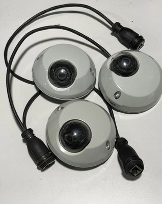 LOT Of 3 Axis M3114-R Fixed Dome IP Network Camera POE CCTV 0342-001-04 Onvif