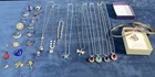 Vintage Costume Jewelry Rings,Charms And Bracelets Preowned.