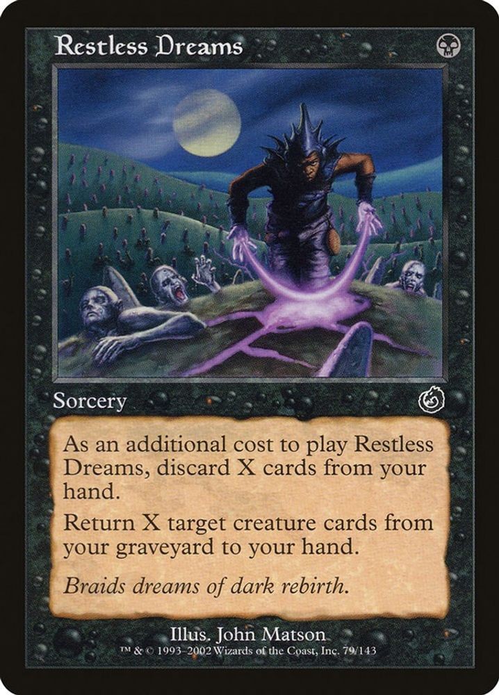 2002 Magic: The Gathering: Torment - Restless Dreams (#79, C, Lightly Played)