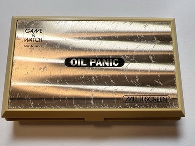 NINTENDO GAME AND & WATCH Oil Panic Multi Screen 1982 Direct From