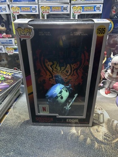 Funko Pop Television Stranger Things - Eddie #1505 Netflix Exclusive Comic Cover