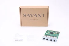 Savant VOM-F004-00 4-Port HDMI Over Fiber Output Module With Original Box
